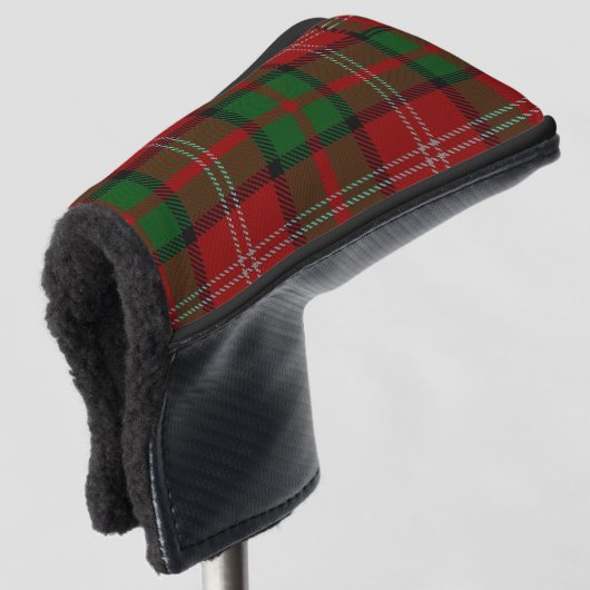 Scottish Colors Clan Nisbet Nesbitt Tartan Pset Golfheadcover (3/4 voorkant)