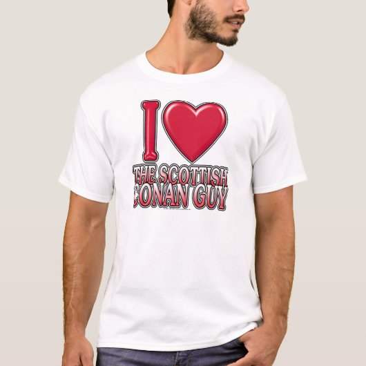 Scottish Conan Guy T-shirt (Voorkant)