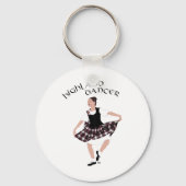 Scottish Country Dancer Sleutelhanger (Voorkant)