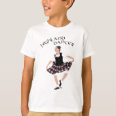 Scottish Country Dancer T-shirt (Voorkant)