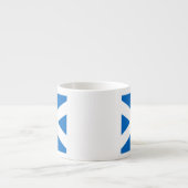 Scottish Cross Scotland Colors Espresso Kop (Voorkant)