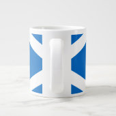 Scottish Cross Scotland Colors Grote Koffiekop (Achterkant)