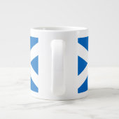 Scottish Cross Scotland Colors Grote Koffiekop (Achterkant)
