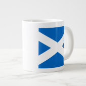 Scottish Cross Scotland Colors Grote Koffiekop (Voorkant rechts)