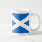Scottish Cross Scotland Colors Grote Koffiekop (Rechts)