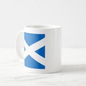 Scottish Cross Scotland Colors Koffiemok (Voorkant links)