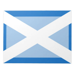 Scottish Cross Scotland Colors Notitieblok