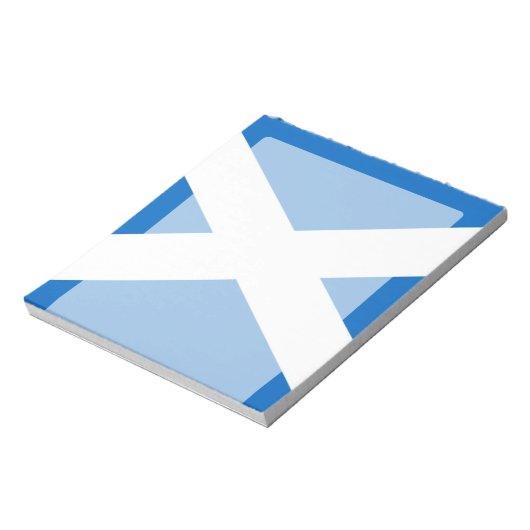 Scottish Cross Scotland Colors Notitieblok (Linkerzijde)