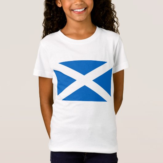 Scottish Cross Scotland Colors T-shirt (Voorkant)
