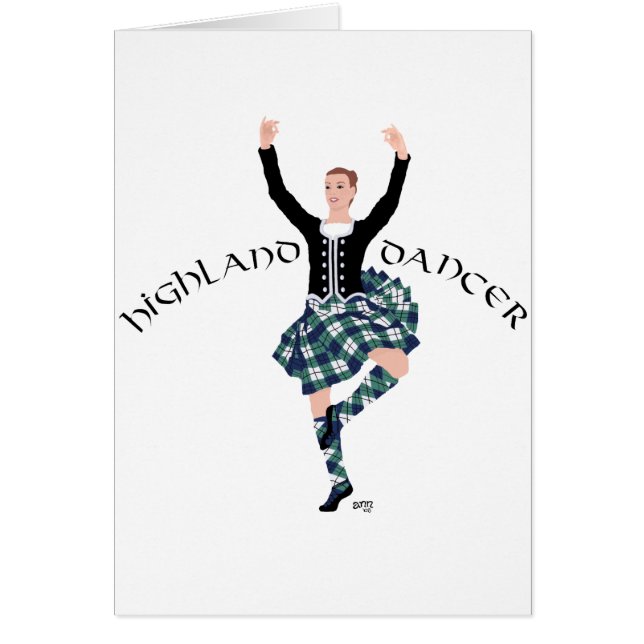 Scottish Dancer Highland Fling (Voorkant)