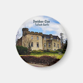 Scottish Davidson Clan's Tulloch Castle Magnet