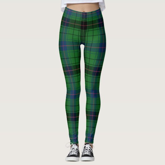 Scottish Davidson Tartan Pset Leggings (Voorkant)