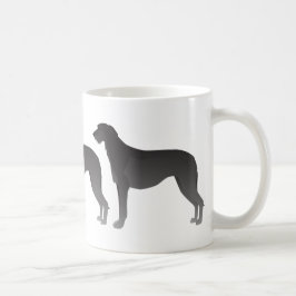 Scottish Deerhound Basic Hondenras Silhouette Koffiemok