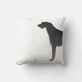 Scottish Deerhound Basic Hondenras Silhouette Kussen