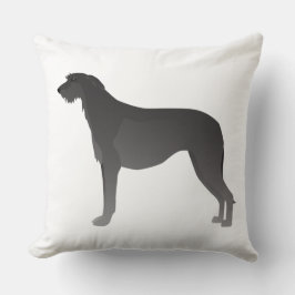 Scottish Deerhound Basic Hondenras Silhouette Kussen