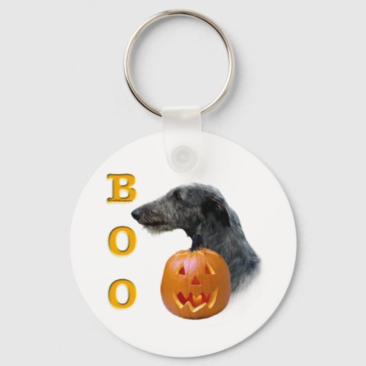Scottish Deerhound Boo Sleutelhanger (Voorkant)