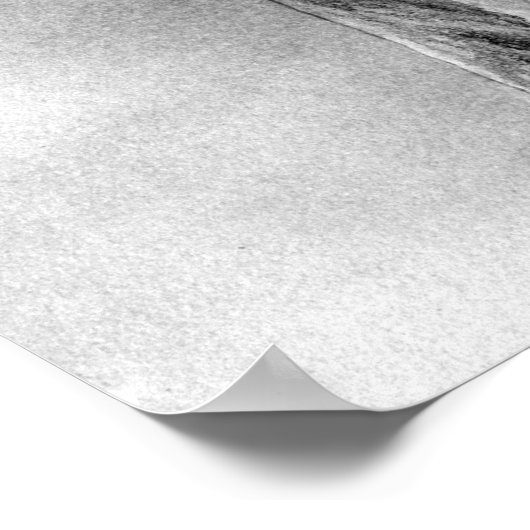 Scottish Deerhound Dog Portrait Poster (Hoek)