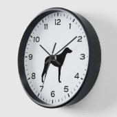 Scottish Deerhound Hondenras Silhouette (Hoek)