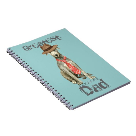 Scottish Deerhound Pap Notitieboek (Rechterzijde)