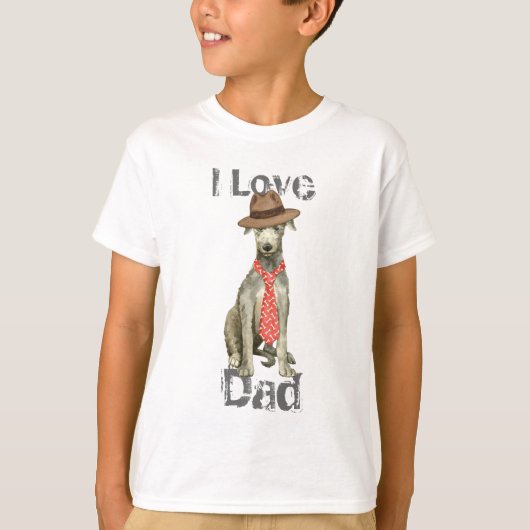 Scottish Deerhound Pap T-shirt (Voorkant)