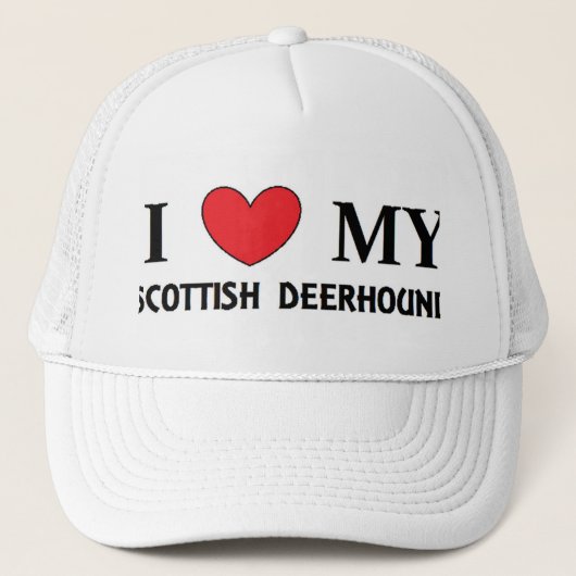 scottish deerhound trucker pet (Voorkant)