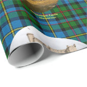 Scottish Dunvegan Castle & MacLeod Clan Tartan Cadeaupapier (Rol Hoek)