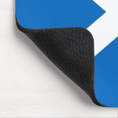 Scottish Flag Mouse Mat in officiële kleuren Muismat (Hoek)