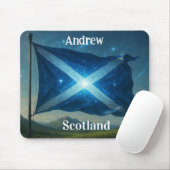 Scottish flag Mousepad Muismat (Met muis)