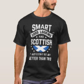 Scottish Flag Native Pride Scotland Scottish Root T-shirt (Voorkant)