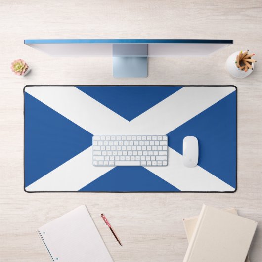 Scottish flag of Scotland custom desk mat (Kantoor 1)