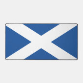 Scottish flag of Scotland custom desk mat (Voorkant)