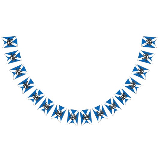 Scottish Flag Party, Scotland Banners, Rampant Vlaggetjes (Alle)