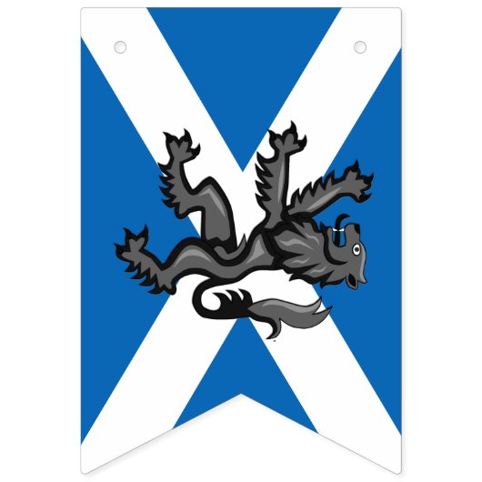 Scottish Flag Party, Scotland Banners, Rampant Vlaggetjes (Eerste vlag)