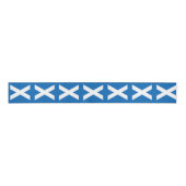 Scottish Flag Patriotic Ribbon, Schotland Grosgrain Lint (Voorkant)