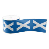 Scottish Flag Patriotic Ribbon, Schotland Grosgrain Lint (Spoel)