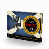 Scottish Flag Photo Block & Scotland / name badge Fotoblokken (Rechts)