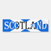 Scottish Flag Scotland Inverted B Sticker arc2 (Voorkant)