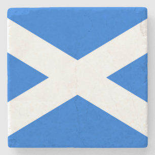Scottish Flag Stone Onderzetter arc2