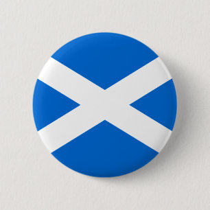 Scottish Flag T-shirts en Gifts Ronde Button 5,7 Cm
