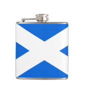 Scottish Flag Vinyl Gewikkeld plat Heupfles (Voorkant)