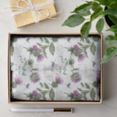 Scottish Floral and Tartan Series Design 13 Tissuepapier (Geschenk)