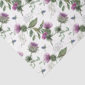 Scottish Floral and Tartan Series Design 13 Tissuepapier (Detail)