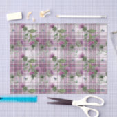 Scottish Floral and Tartan Series Design 14 Tissuepapier (Craft)