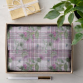 Scottish Floral and Tartan Series Design 14 Tissuepapier (Geschenk)