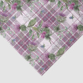 Scottish Floral and Tartan Series Design 14 Tissuepapier (Detail)
