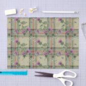 Scottish Floral and Tartan Series Design 16 Tissuepapier (Craft)