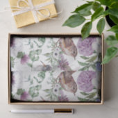 Scottish Floral and Tartan Series Design 21 Tissuepapier (Geschenk)