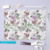 Scottish Floral and Tartan Series Design 22 Tissuepapier (Craft)