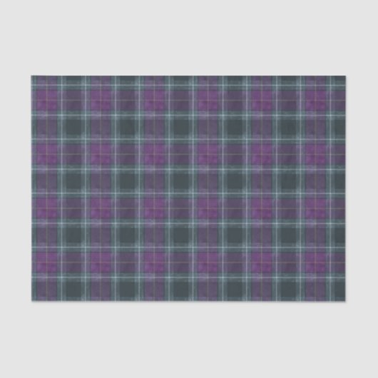 Scottish Floral and Tartan Series Design 26 Tissuepapier (Voorkant)