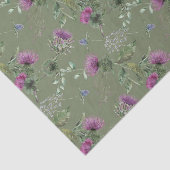 Scottish Floral and Tartan Series Design 4 Tissuepapier (Detail)